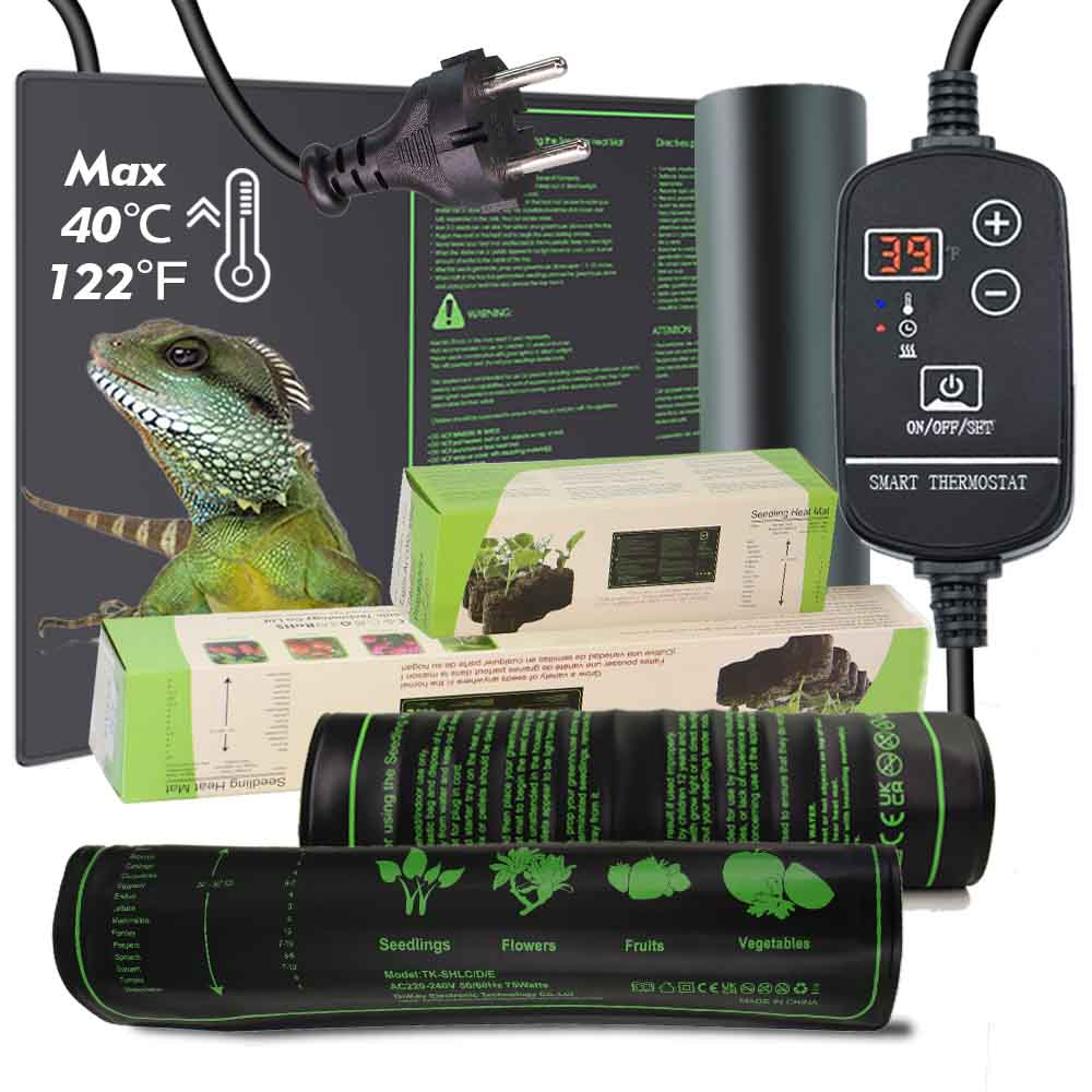 Seedling Heat Pad - 7-100w Pflanzen Heizkissen mit 16 ℃