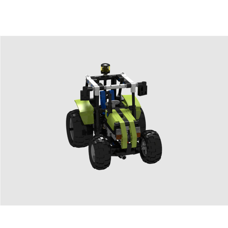 Urban Farming Model - MOC-46194 Urban Farm Agricultural Tractor Bausteinmodell,