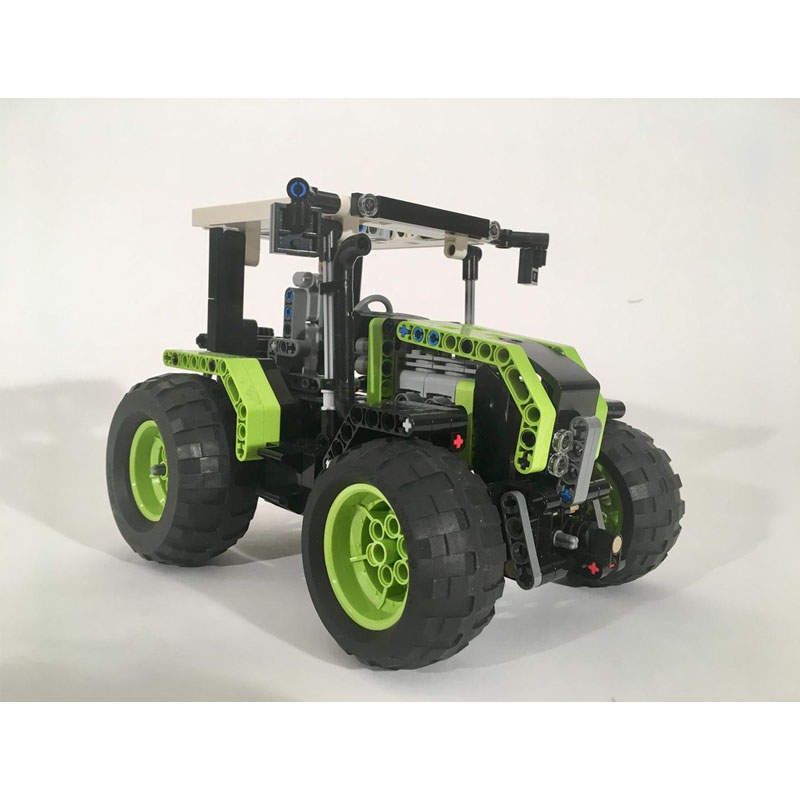 Urban Farming Model - MOC-97333 Urban Farm Landwirtschaftlicher Traktor Baustein-Modell