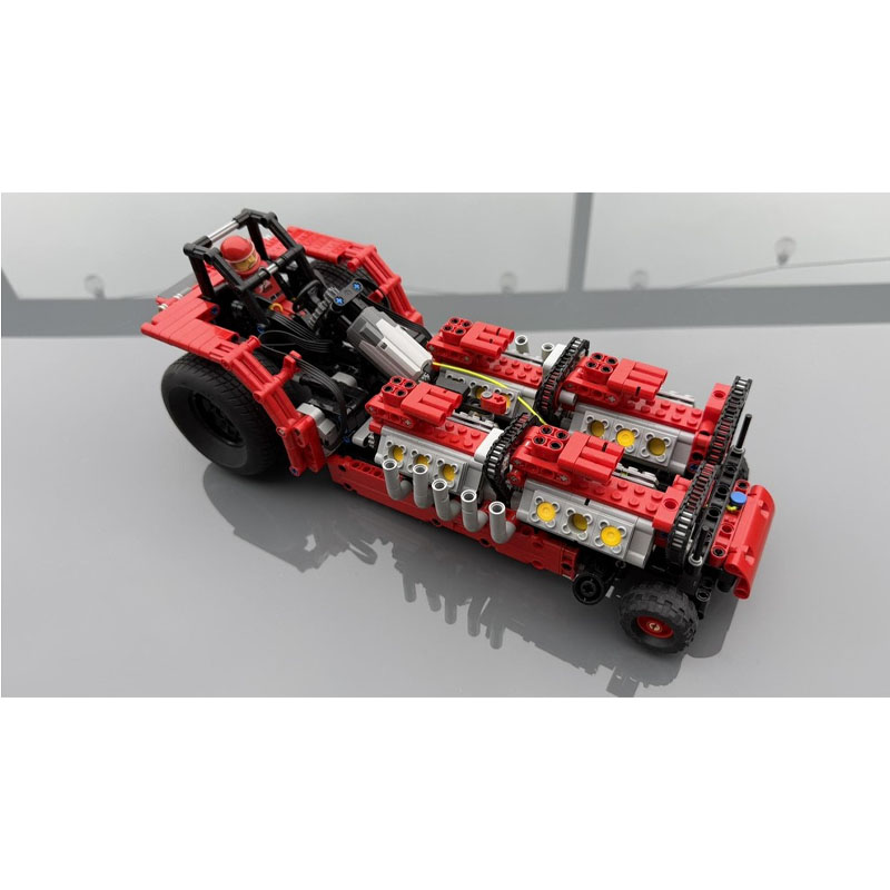 Urban Farming Model - MOC-256713 Urban Farm Landwirtschaftlicher Traktor-Bausteinmodell, 957
