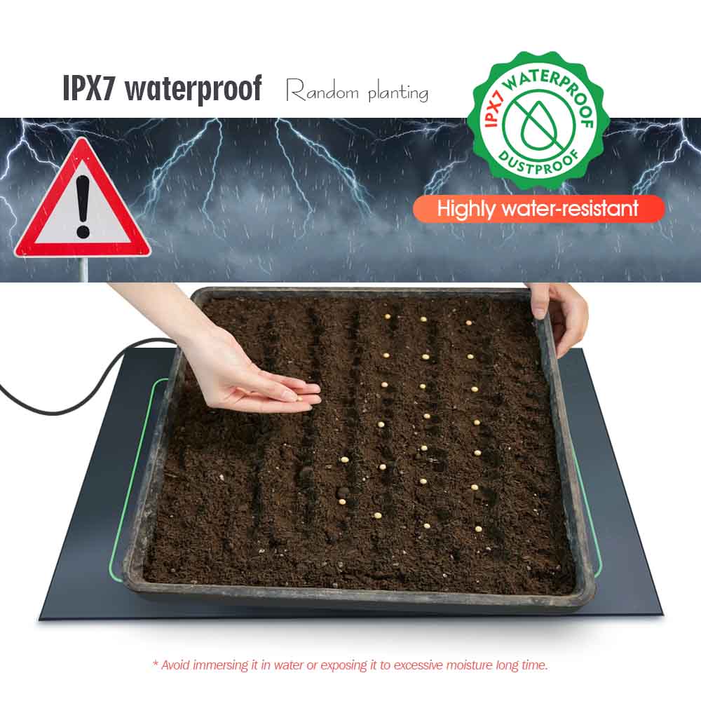 7-100w Pflanzen Heizkissen mit – Seedling Heat Pad Bewertung und Preis